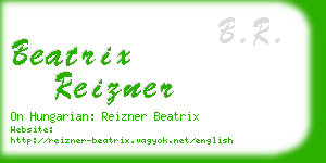 beatrix reizner business card